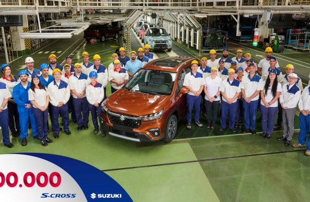 Elkészült Esztergomban az 500 ezredik S-Cross