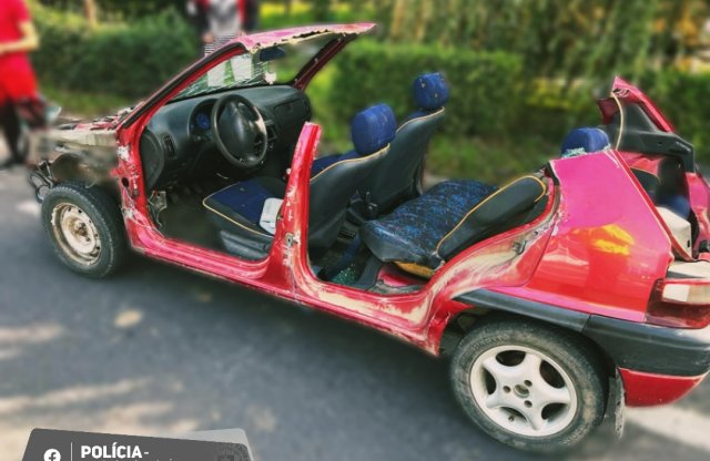 Ilyet még nem láttál: ezt a roncsot mérte be a traffipax