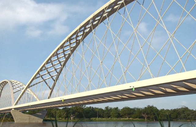 Rekordösszegért épül Magyarország legújabb autós hídja