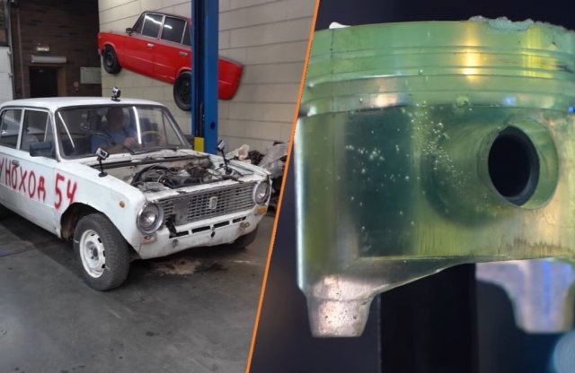 A réz és a fa után most műanyag dugattyút kap ez a Zsiguli!