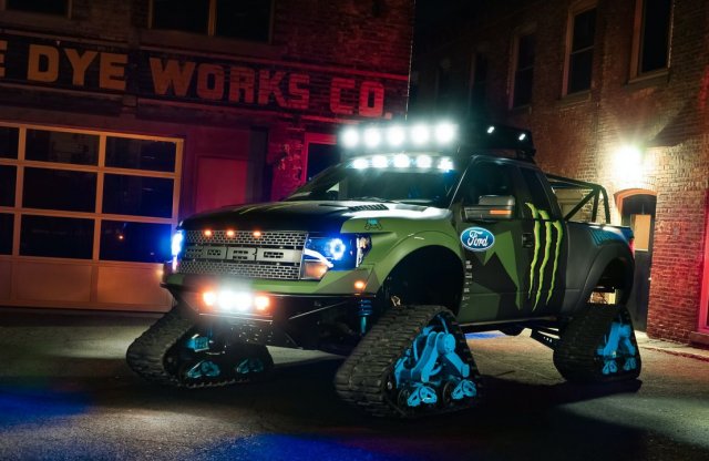 Ha unod a síelést, vedd meg Ken Block F-150-es hójáróját!