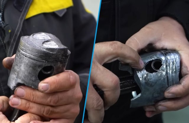 Kétkilós ólomdugattyúkat raktak az oroszok ebbe a Zsiguliba!