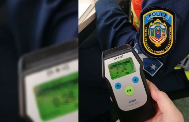 Annyira részegen vezetett, hogy a rendőrök hívtak hozzá mentőt