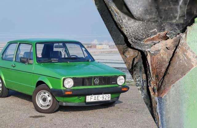 Így vertek át az 1983-as Golfom lakatolásával