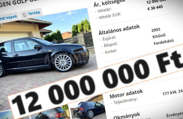 12 millióba kerül ez a 21 éves Golf IV: mutatjuk, hogy miért!