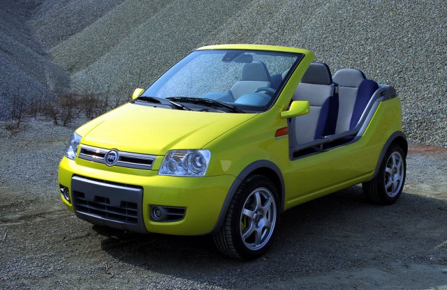 Ilyen lett volna a Panda kabrió, ha meglépi a Fiat