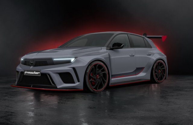 Befutott a versenyautónak álcázott Opel Astra az Irmschertől