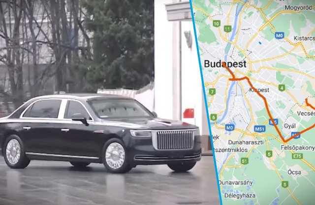 Érkezik a kínai pártfőtitkár, mutatjuk, hol lesz útlezárás!