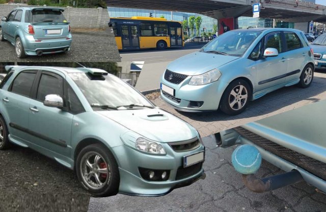 Egy átépített, majd elhanyagolt Suzuki SX4 szomorú története