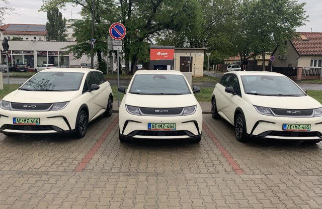 Szolnok is BYD flottát vásárolt