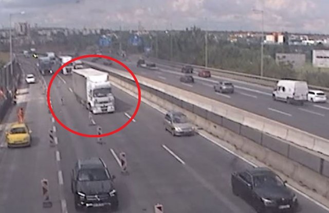 Közel kétmillió forintos kárt okoztak a sofőrök az M0-son