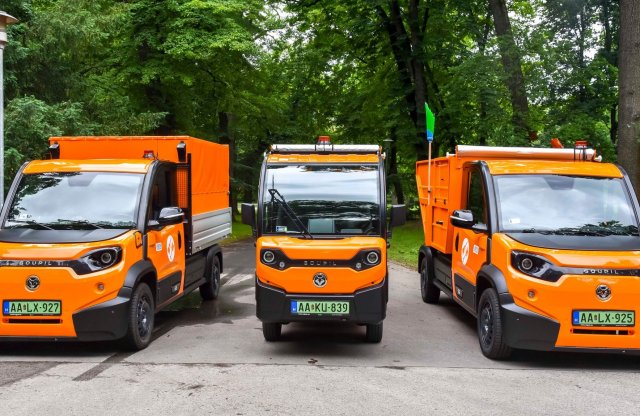 Elektromos járművekkel bővült a Budapesti Közművek flottája