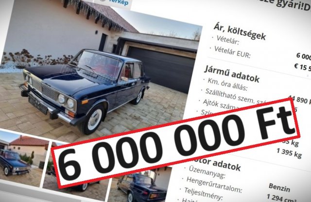 Hatmilliót egy öreg Zsiguliért: szerinted megéri?