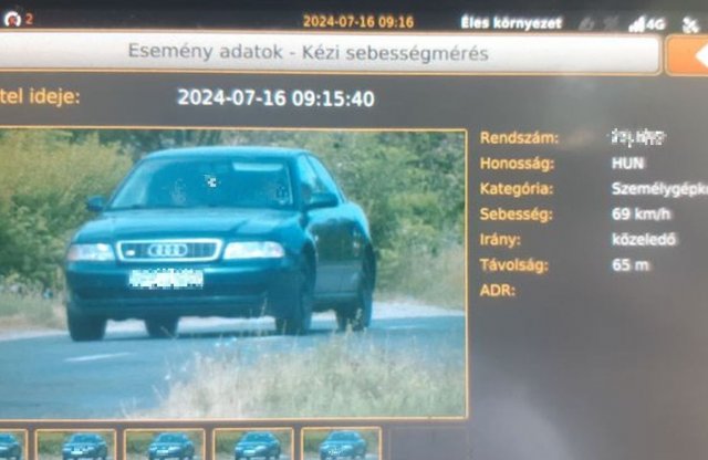 10 perc alatt kétszer büntették meg ugyanott ezt az Audi sofőrt