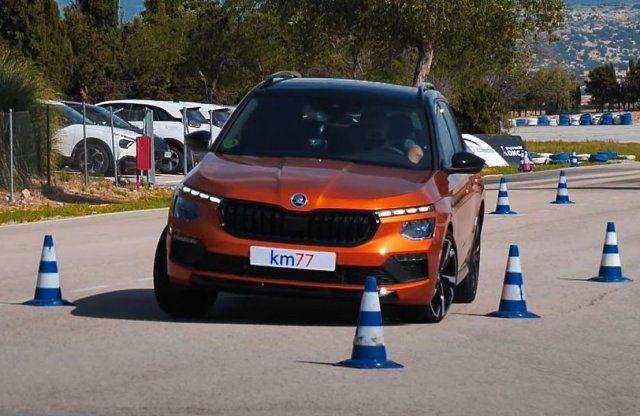 Kimagasló eredményt hozott a Škoda Kamiq a jávorszarvasteszten!
