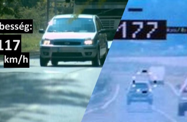 Vajon melyik a drágább, a 117 vagy a 177 km/órás gyorshajtás?