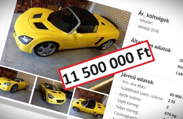 11,5 milliót kérnek ezért a 22 éves Opelért: te bevállalnád?