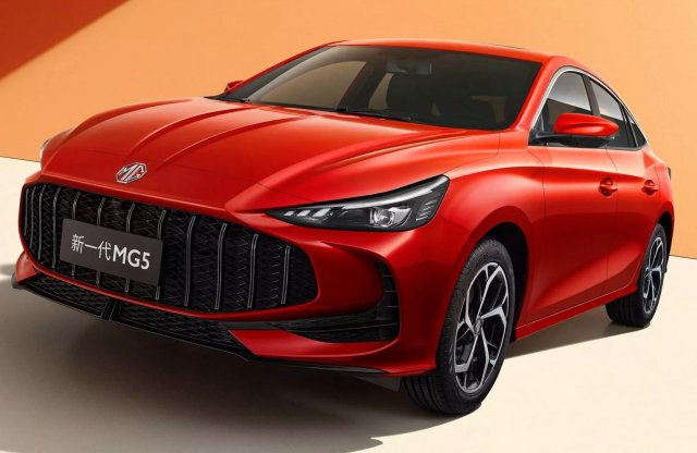 Kínában ezt a szedánt árulják MG5 néven!