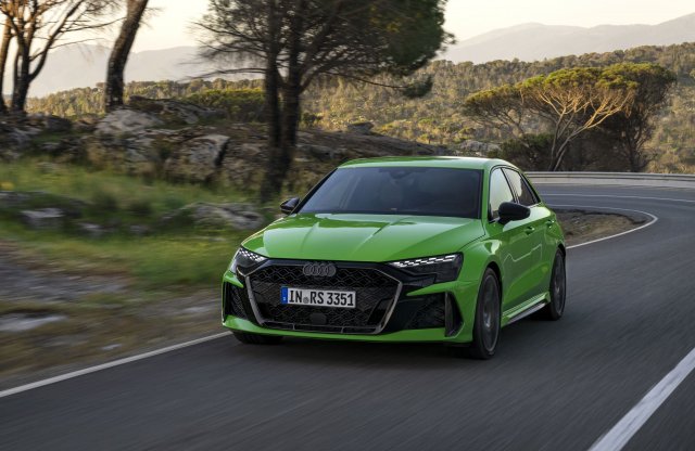 Frissült a győri motorral hajtott Audi RS 3