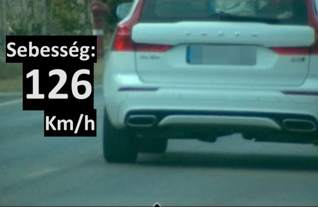 126 km/h városban: hiába drágultak a bírságok?