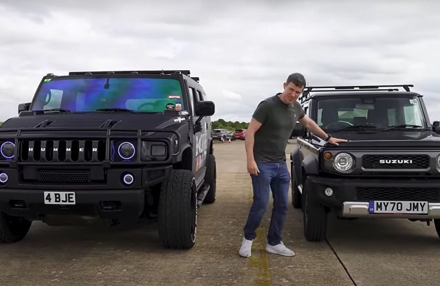 Hummer vs. Suzuki: na, melyik a menőbb?