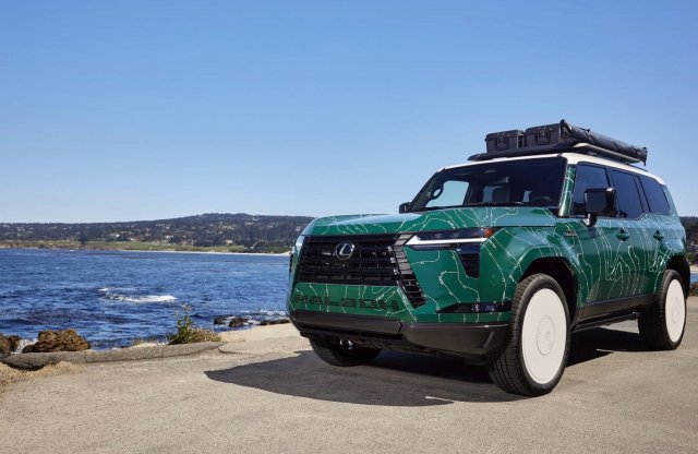 Ilyen az ideális golfkocsi a Lexus szerint!