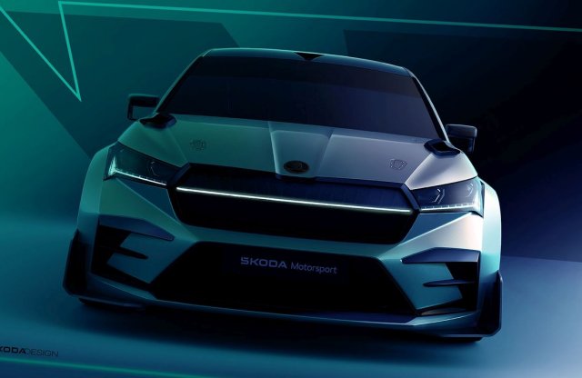 Versenyautót faragott a Škoda a villanyos SUV-jából!