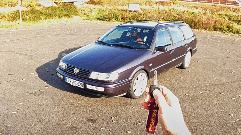 220 felett egy B4 Passatban? Végsebesség-teszten a 2.8 VR6!