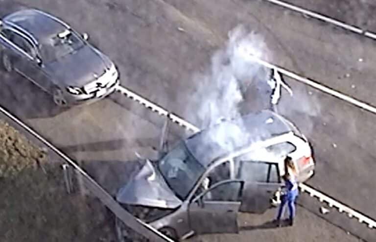 Kiszállt az M3-ason, néhány méteren múlhatott az élete!