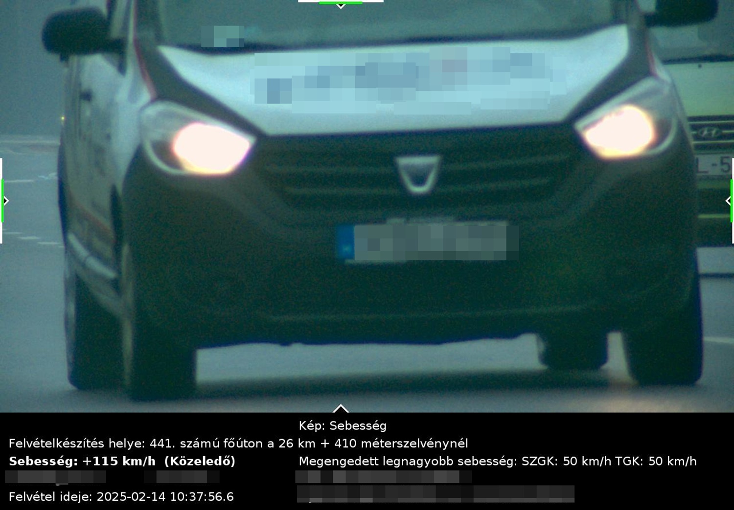 A múlt hét gyorshajtó bajnoka autóalkatrészes Daciát vezet