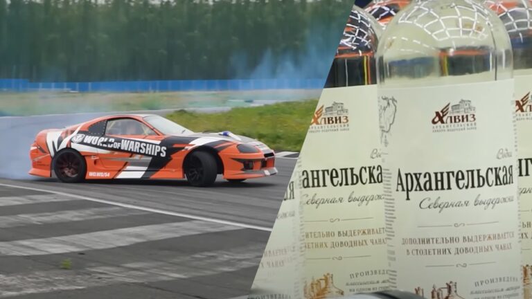 Az oroszok megmutatták, hogyan kell szakszerűen vodkát tankolni egy Toyota Suprába!