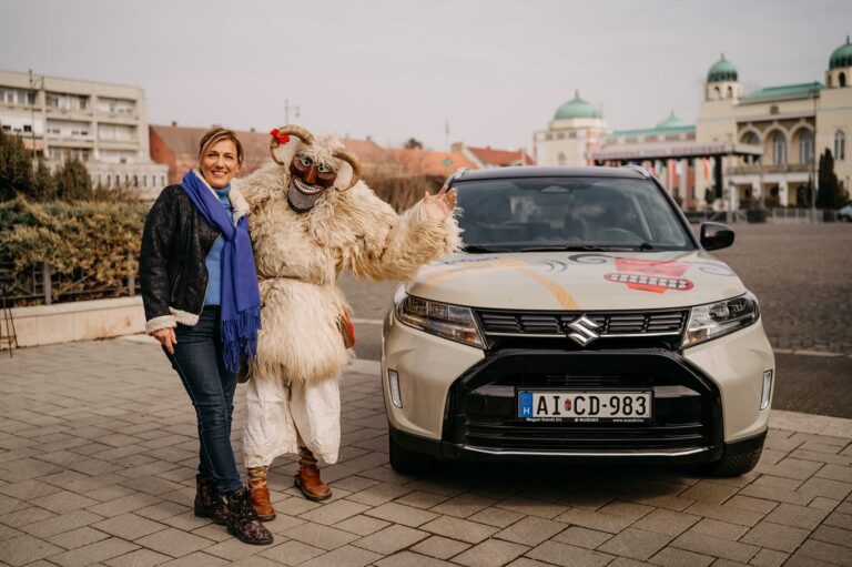 Busónak öltözött egy Suzuki Vitara is Mohácson