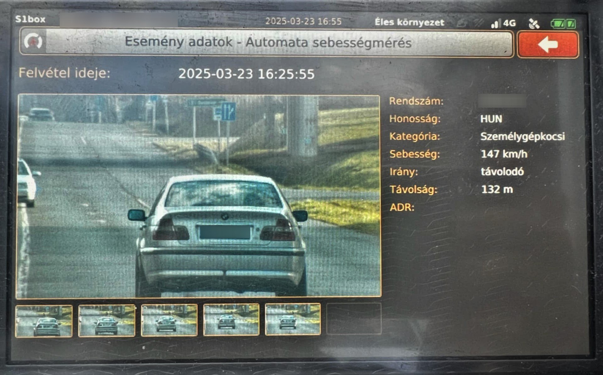 Városban száguldott 147 km/órával az E46, ráadásul a fix traffipax előtt! Megérte?