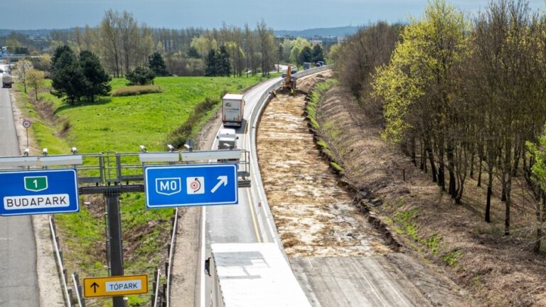 Így áll az M0/M1 csomópont felújítása: kiderült miért tart ilyen sokáig!