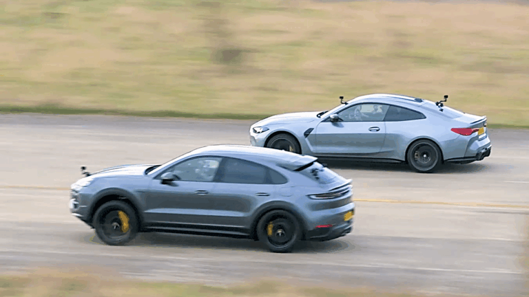 Így veri le az 530 lóerős BMW a 739 lóerős Porschét egy gyorsulási versenyen!