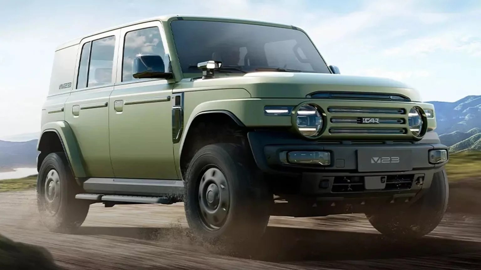 Olcsón mérik a retró katonai terepjárót Kínában