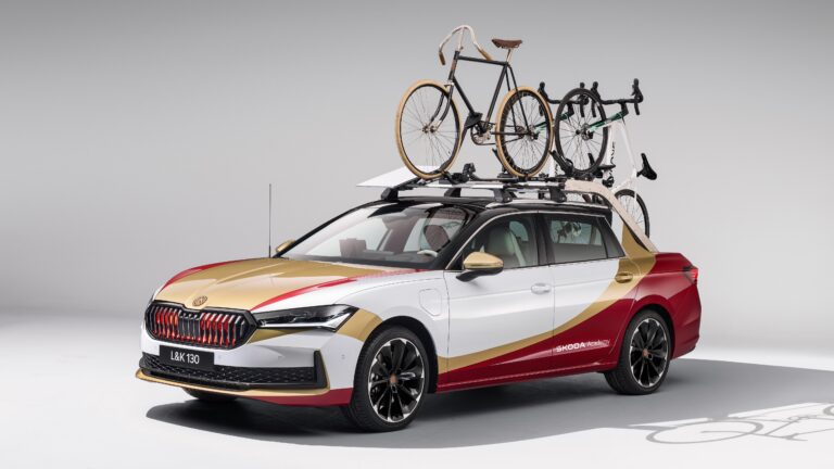 Škoda Superb pickup a bicikliseknek? íme!