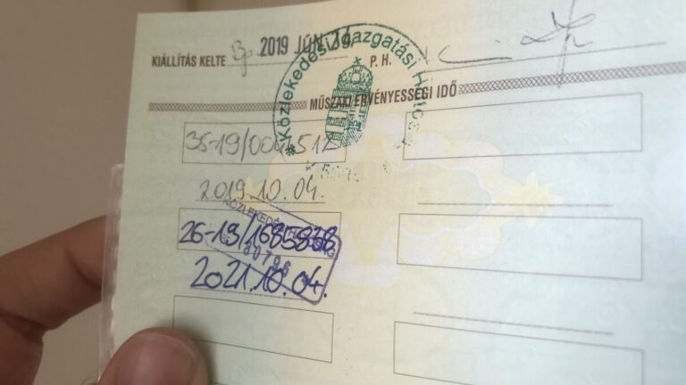 Nem támogatja Magyarország a 10 évesnél idősebb autók évenkénti műszakiztatását