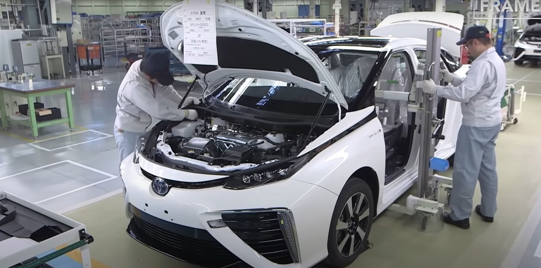 Így készülnek a hidrogénes Toyoták!