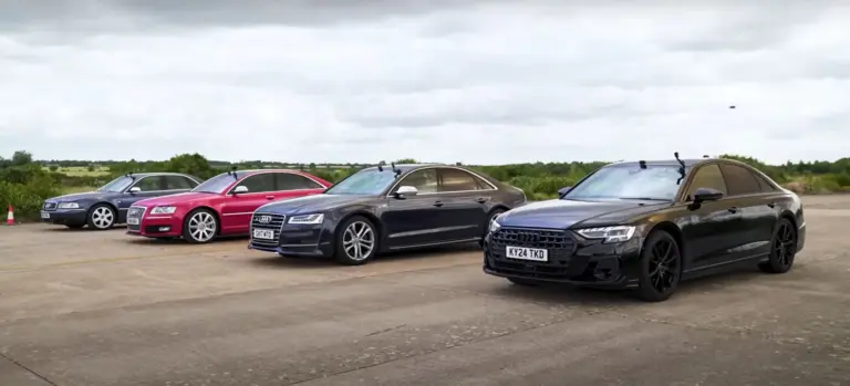 A nap kérdése: Melyik Audi S8 generáció a leggyorsabb?