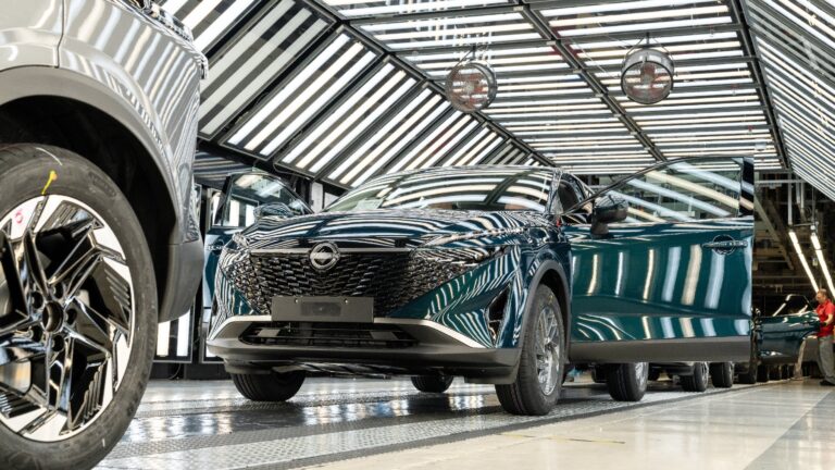 Megkezdődött az új e-Powerrel szerelt Qashqai gyártása a Nissan sunderlandi gyárában