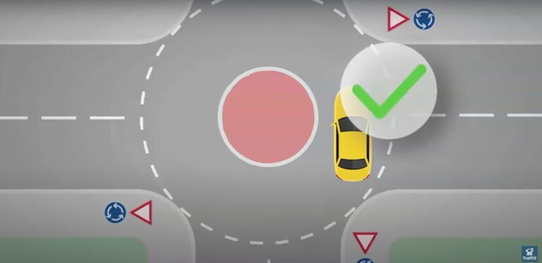 Szabályos-e átmenni a mini körforgalmak közepén?