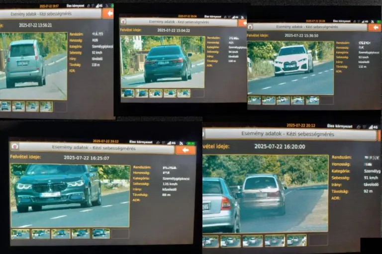 Már a rendőrségnek is elege van a gyorshajtókból!