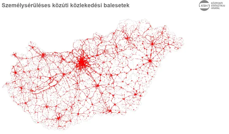 Nézd meg Te is, mennyire balesetveszélyes utakon közlekedsz!