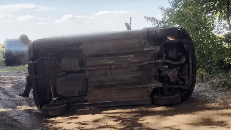 Így borult fel a Suzuki a hatvanpusztai autós üldözéskor!