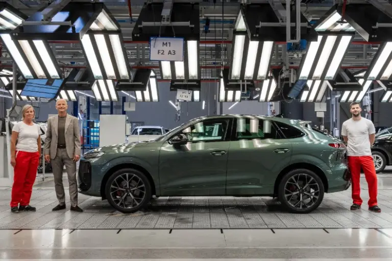 Itt a legújabb győri Audi, már el is kezdték gyártani!