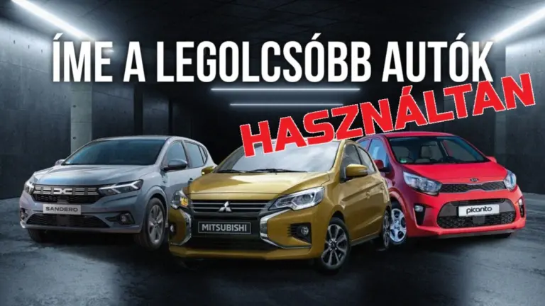 A legolcsóbb új autók használtan: még mindig drágábbak, mint újonnan?