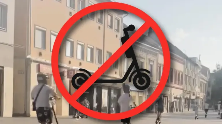 Ebben a magyar városban villanyroller-tiltást próbálnak bevezetni!