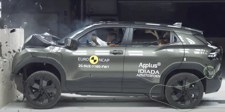 Törésteszten járt az új Suzuki Vitara, mutatjuk az eredményét!