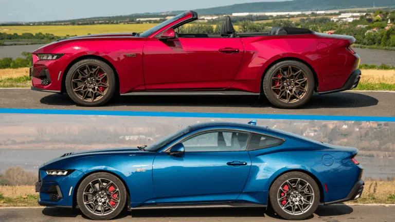 Melyik a jobb Mustang? Kupé, vagy kabrió?